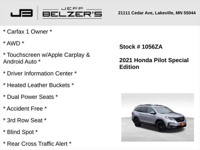 2021 Honda Pilot AWD Special Edition