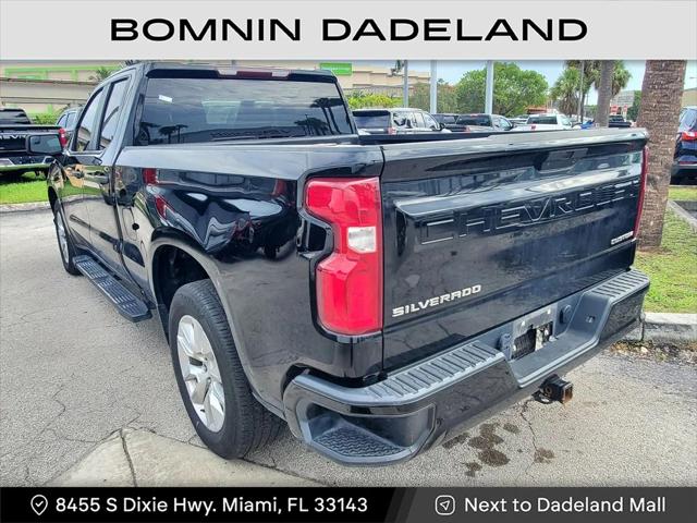 2021 Chevrolet Silverado 1500 2WD Double Cab Standard Bed Custom