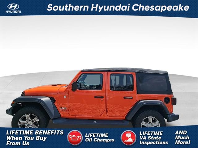 2018 Jeep Wrangler Unlimited Sport S 4x4