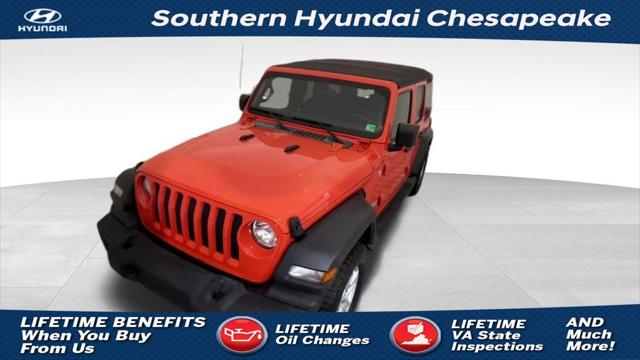 2018 Jeep Wrangler Unlimited Sport S 4x4