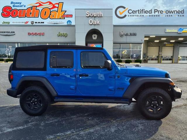2024 Jeep Wrangler 4-Door Sport 4x4