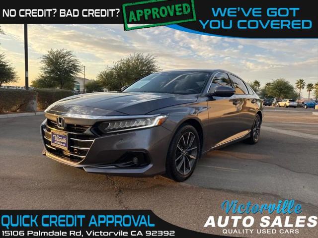 2021 Honda Accord EX-L for sale in Victorville, CA