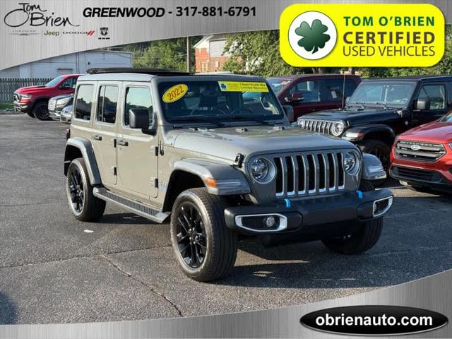 2022 Jeep Wrangler 4xe Unlimited Sahara 4x4 2022 Jeep Wrangler 4xe Unlimited Sahara 4x4