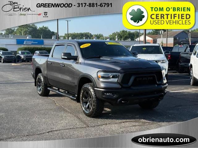2022 RAM 1500 Rebel Crew Cab 4x4 57 Box 2022 RAM 1500 Rebel Crew Cab 4x4 57 Box