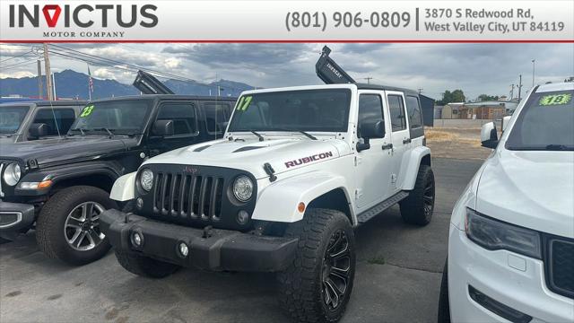 2017 Jeep Wrangler Unlimited Rubicon Recon 4x4 for sale in West Valley City, UT