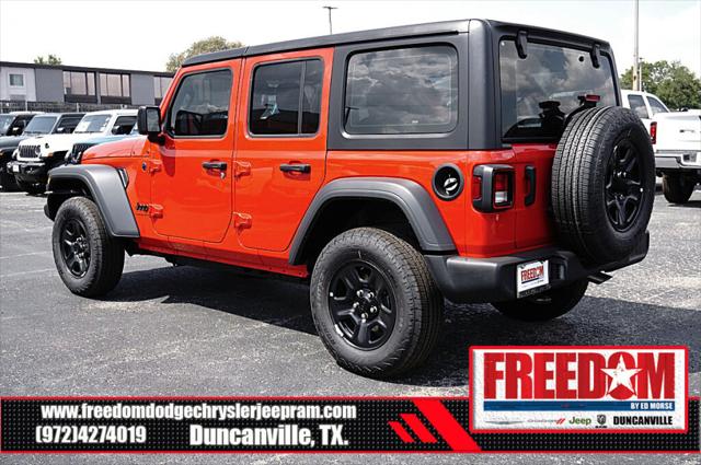 2025 Jeep Wrangler WRANGLER 4-DOOR SPORT