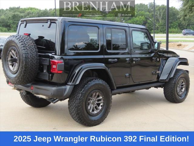 2025 Jeep Wrangler WRANGLER 4-DOOR RUBICON 392 2025 Jeep Wrangler WRANGLER 4-DOOR RUBICON 392