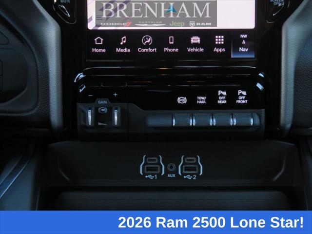 2026 Ram 2500 Lone Star Crew Cab 4x4 6'4" Box