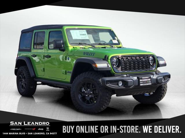 2025 Jeep Wrangler 4xe WRANGLER 4-DOOR WILLYS 4xe 2025 Jeep Wrangler 4xe WRANGLER 4-DOOR WILLYS 4xe