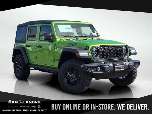 2025 Jeep Wrangler 4xe WRANGLER 4-DOOR WILLYS 4xe 2025 Jeep Wrangler 4xe WRANGLER 4-DOOR WILLYS 4xe