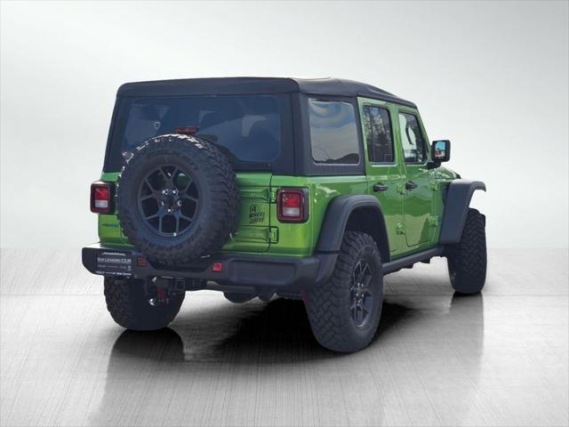 2025 Jeep Wrangler 4xe WRANGLER 4-DOOR WILLYS 4xe