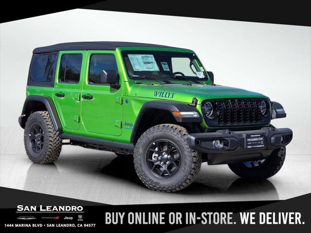 2025 Jeep Wrangler 4xe WRANGLER 4-DOOR WILLYS 4xe