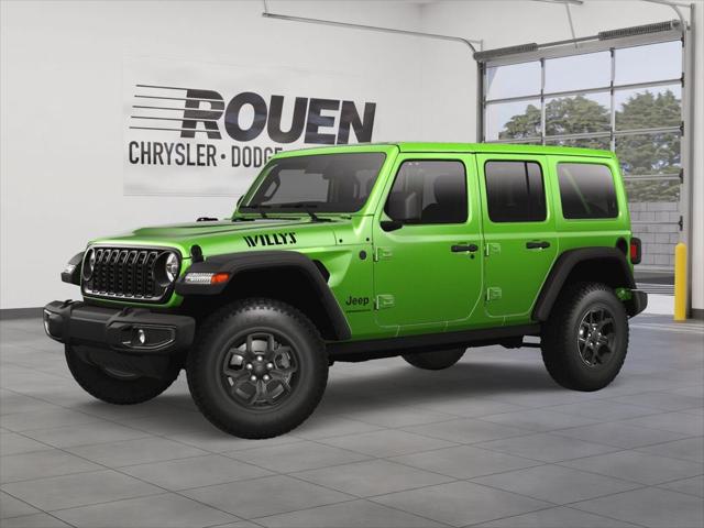 2025 Jeep Wrangler WRANGLER 4-DOOR WILLYS 2025 Jeep Wrangler WRANGLER 4-DOOR WILLYS