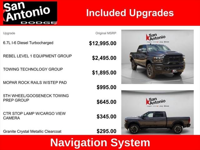 2026 RAM Ram 2500 RAM 2500 REBEL CREW CAB 4X4 64 BOX