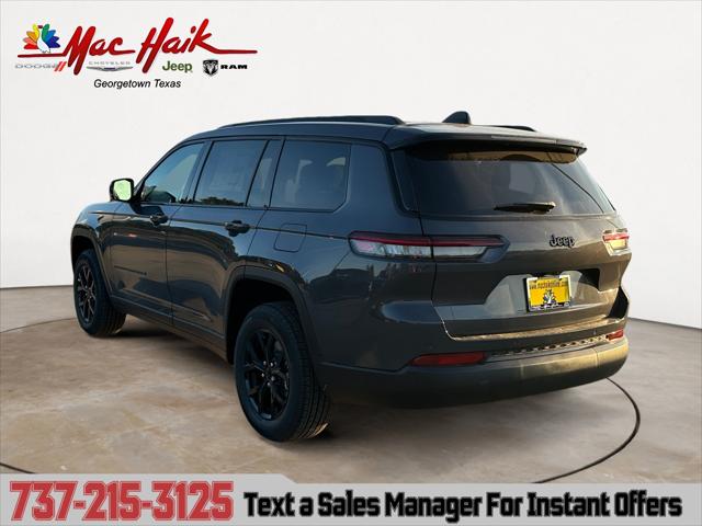 2025 Jeep Grand Cherokee GRAND CHEROKEE L ALTITUDE X 4X2 2025 Jeep Grand Cherokee GRAND CHEROKEE L ALTITUDE X 4X2