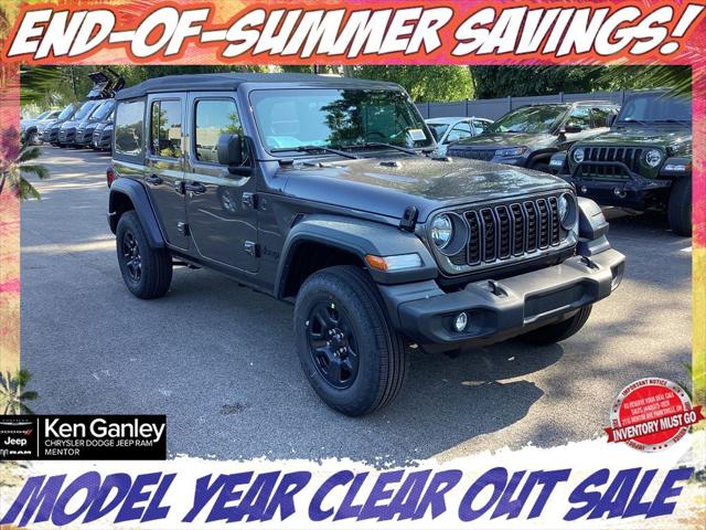 2025 Jeep Wrangler WRANGLER 4-DOOR SPORT 2025 Jeep Wrangler WRANGLER 4-DOOR SPORT