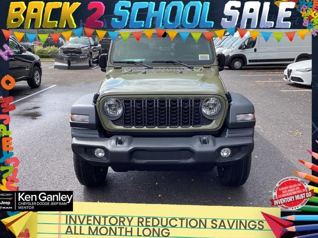 2025 Jeep Wrangler WRANGLER 4-DOOR SPORT