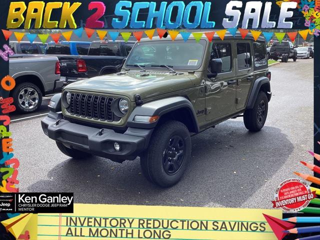 2025 Jeep Wrangler WRANGLER 4-DOOR SPORT