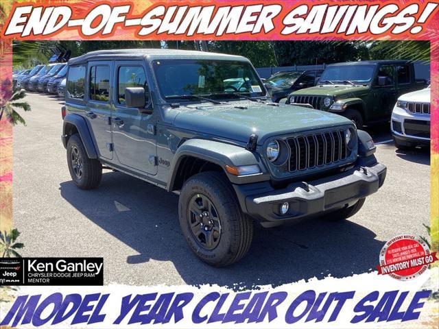 2025 Jeep Wrangler WRANGLER 4-DOOR SPORT