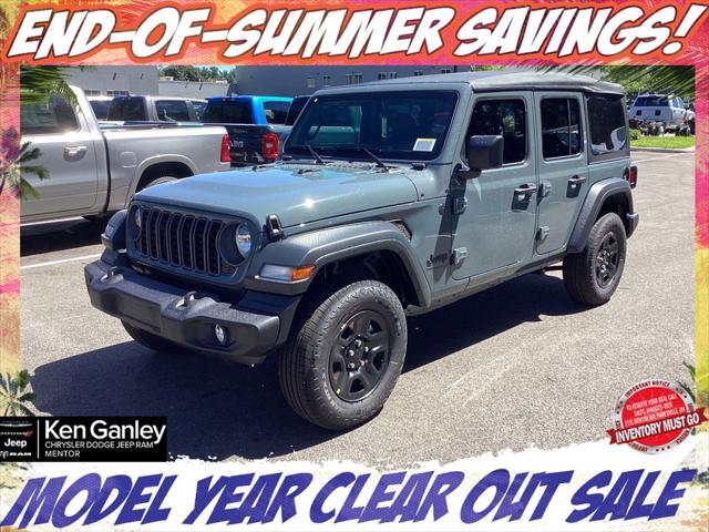 2025 Jeep Wrangler WRANGLER 4-DOOR SPORT