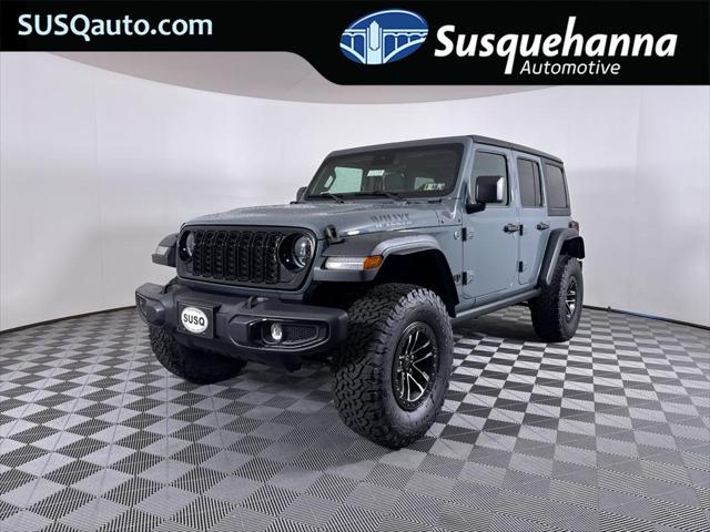 2025 Jeep Wrangler WRANGLER 4-DOOR WILLYS 2025 Jeep Wrangler WRANGLER 4-DOOR WILLYS