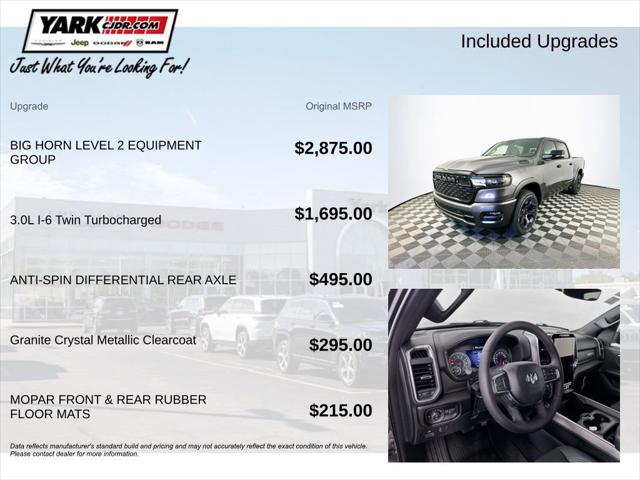 2026 RAM Ram 1500 RAM 1500 BIG HORN CREW CAB 4X4 57 BOX