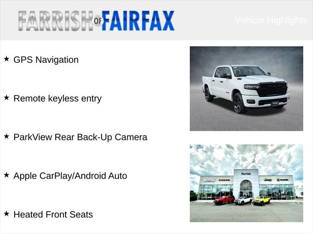 2026 RAM 1500 RAM 1500 BIG HORN CREW CAB 4X4 57 BOX