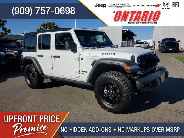 2025 Jeep Wrangler WRANGLER 4-DOOR WILLYS 2025 Jeep Wrangler WRANGLER 4-DOOR WILLYS