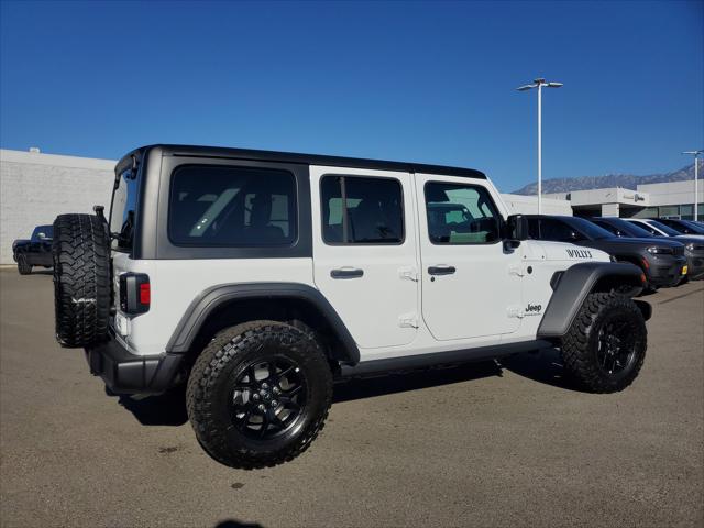 2025 Jeep Wrangler WRANGLER 4-DOOR WILLYS 2025 Jeep Wrangler WRANGLER 4-DOOR WILLYS