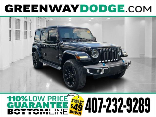 2022 Jeep Wrangler 4xe Unlimited Sahara 4x4