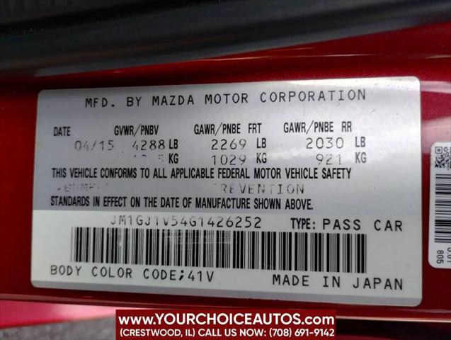 2016 Mazda Mazda6 i Touring