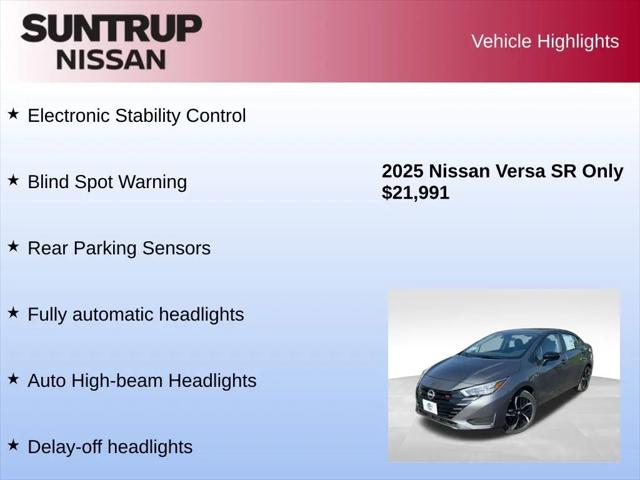 2025 Nissan Versa 1.6 SR