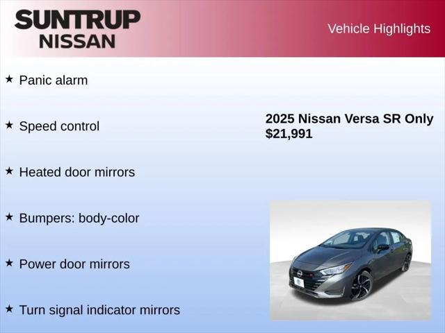 2025 Nissan Versa 1.6 SR