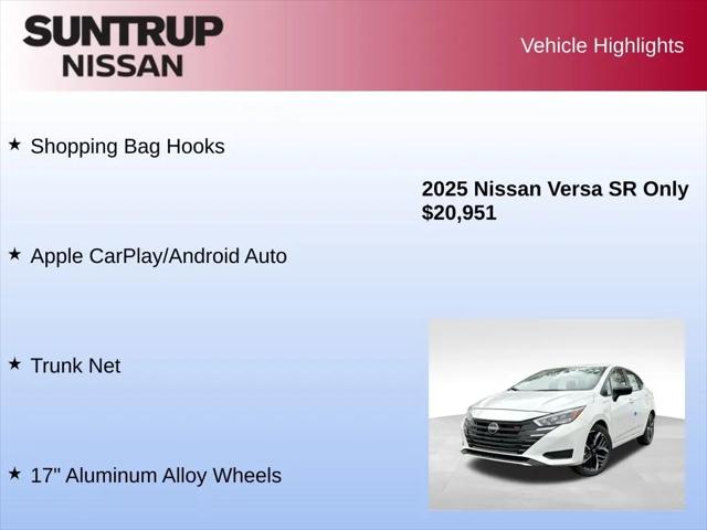2025 Nissan Versa 1.6 SR