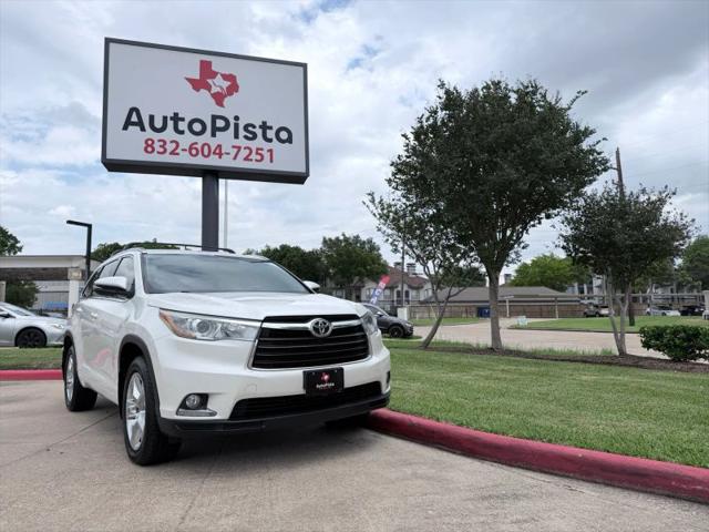 2014 Toyota Highlander Limited Platinum V6 for sale in Houston, TX