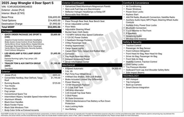 2025 Jeep Wrangler 4-Door Summit 4x4