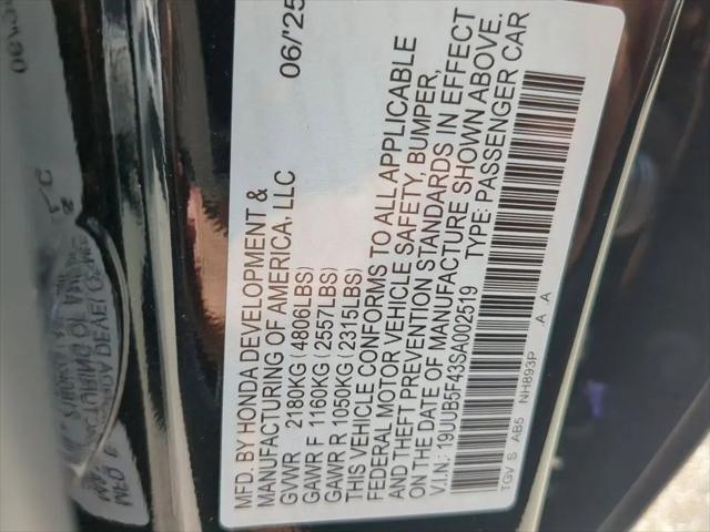2025 Acura TLX Technology Package