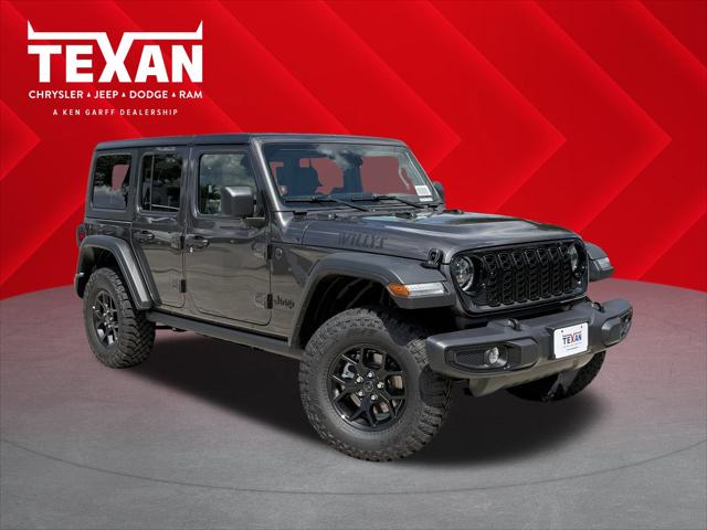 2025 Jeep Wrangler WRANGLER 4-DOOR WILLYS 2025 Jeep Wrangler WRANGLER 4-DOOR WILLYS
