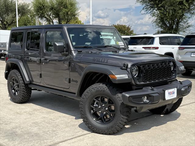 2025 Jeep Wrangler WRANGLER 4-DOOR WILLYS 2025 Jeep Wrangler WRANGLER 4-DOOR WILLYS
