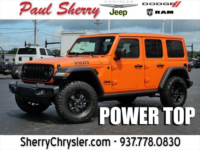 2025 Jeep Wrangler WRANGLER 4-DOOR WILLYS 2025 Jeep Wrangler WRANGLER 4-DOOR WILLYS