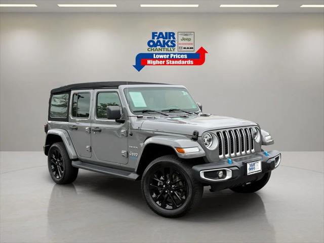 2022 Jeep Wrangler 4xe Unlimited Sahara 4x4