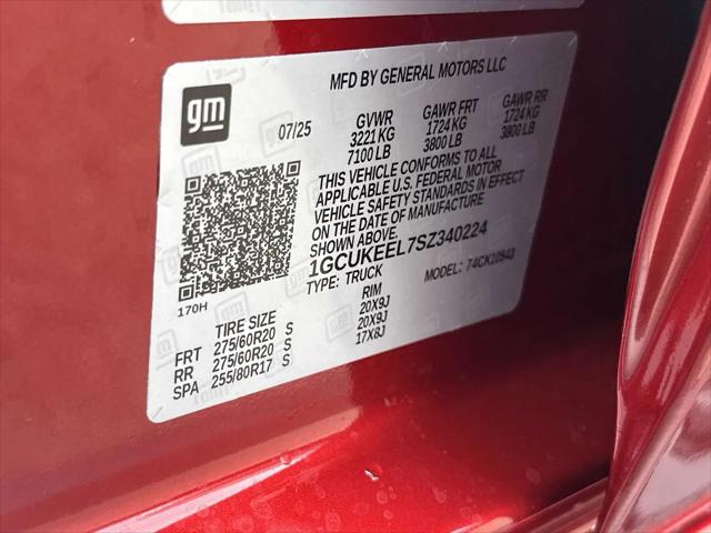 2025 Chevrolet Silverado 1500 4WD Crew Cab Short Bed RST