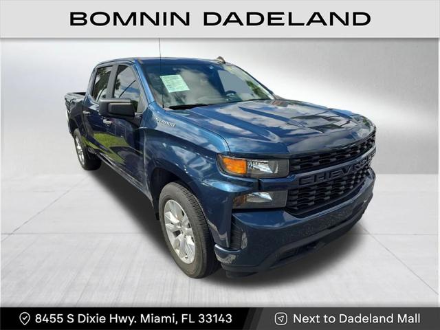 2021 Chevrolet Silverado 1500 2WD Crew Cab Short Bed Custom 2021 Chevrolet Silverado 1500 2WD Crew Cab Short Bed Custom