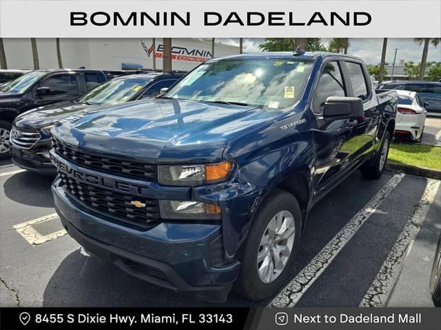 2021 Chevrolet Silverado 1500 2WD Crew Cab Short Bed Custom 2021 Chevrolet Silverado 1500 2WD Crew Cab Short Bed Custom