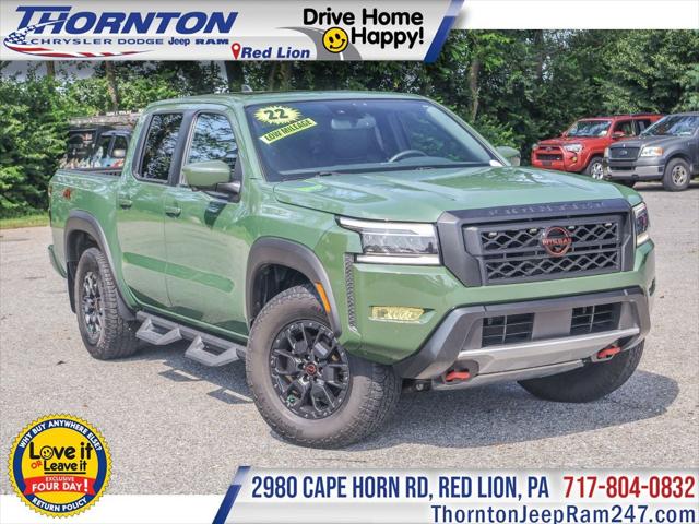 2022 Nissan Frontier Crew Cab PRO-4X 4x4