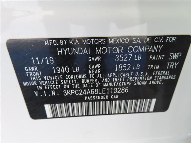 2020 Hyundai Accent SE