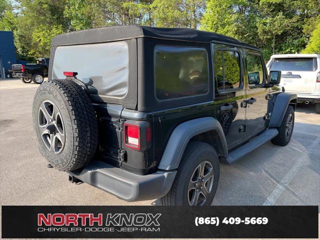 2018 Jeep Wrangler Unlimited Sport S 4x4