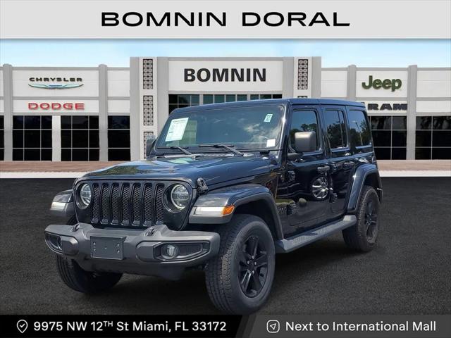 2021 Jeep Wrangler Unlimited Sahara Altitude 4x4 2021 Jeep Wrangler Unlimited Sahara Altitude 4x4