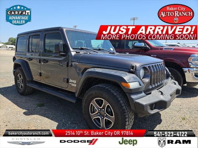 2018 Jeep Wrangler Unlimited Sport S 4x4