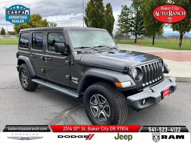 2018 Jeep Wrangler Unlimited Sport S 4x4